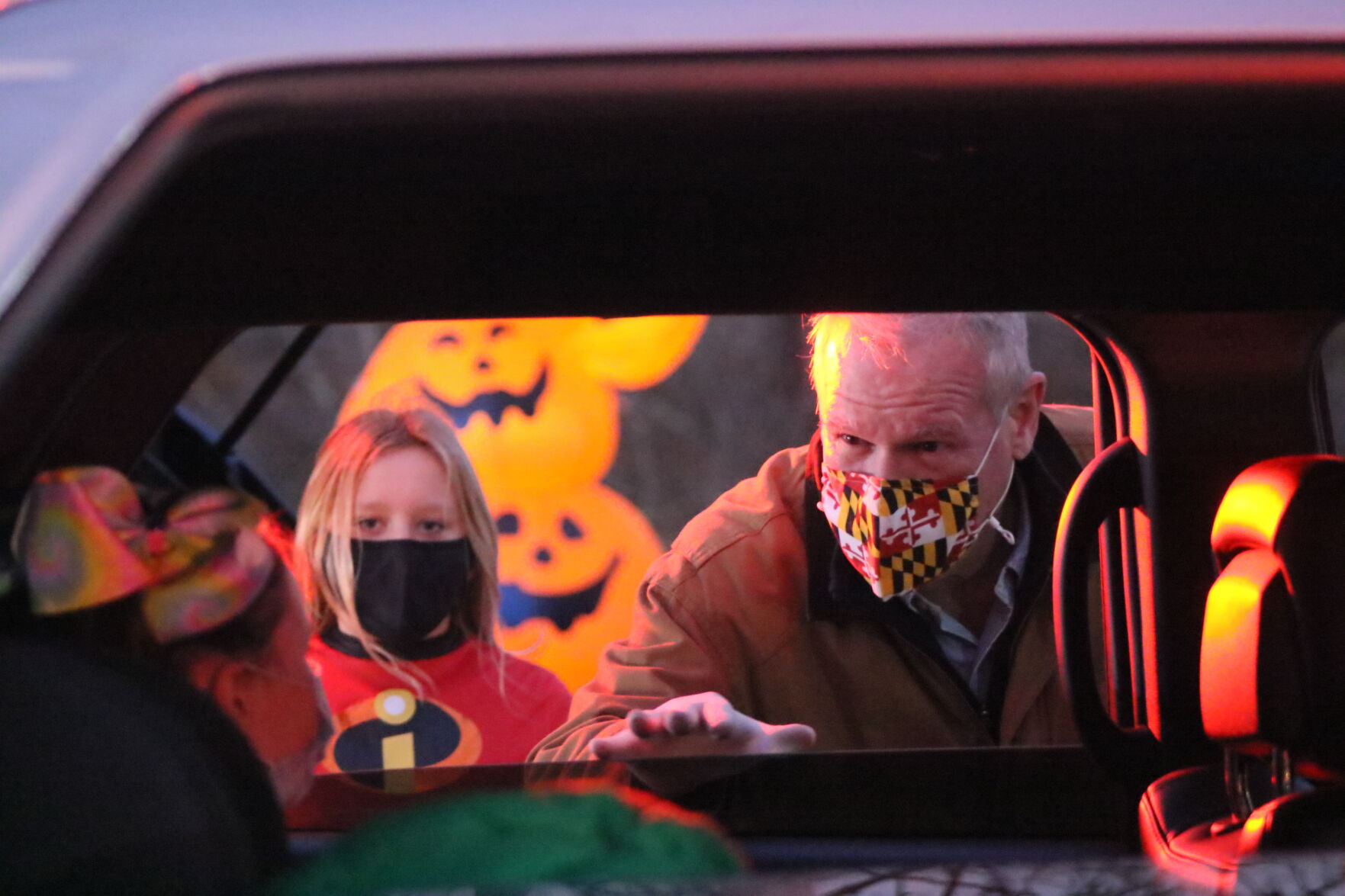 Drive-thru trick or treat